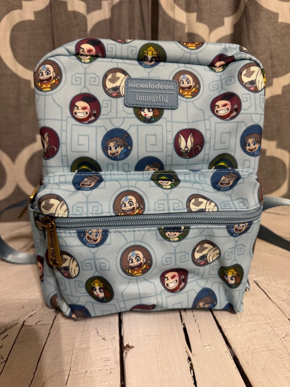 Loungefly Nickelodeon Avatar Light Blue Mini Backpack